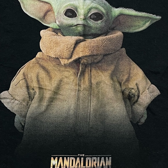 STAR WARS The Mandalorian Tshirt GROGU “Baby Yoda” Tee NEW/Deadstock rare sz 3XL - Picture 5 of 6